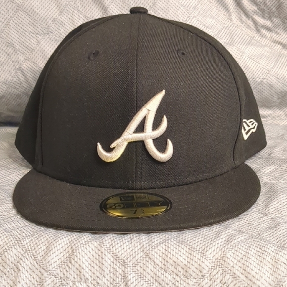 New Era Other - New Era Black Cap with White Embroidered Logo